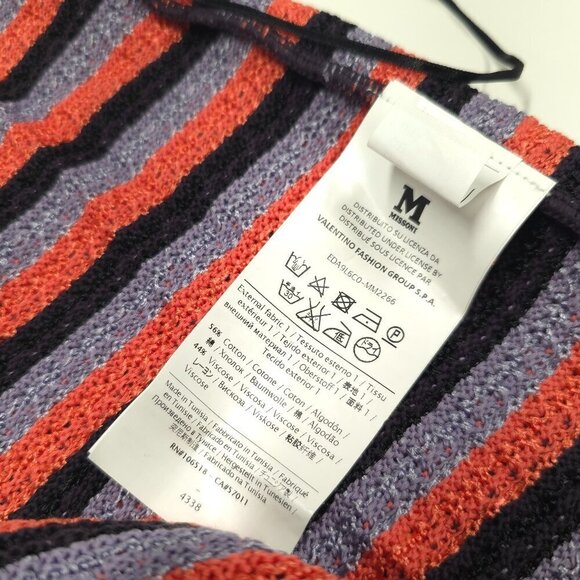 M MISSONI Multicolored Knit Sleeveless Tank Top - Picture 10 of 13